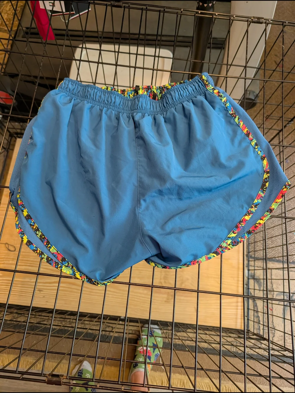 Nike Women’s Size Medium Blue with Multi Color Trim